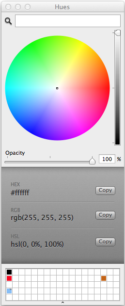Hues Color Picker for OX X Hues Color Picker for OX X